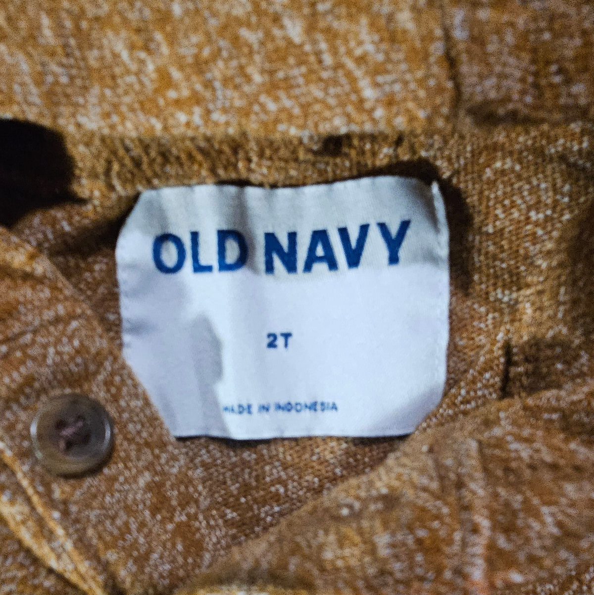 Old Navy size tag, 2T
