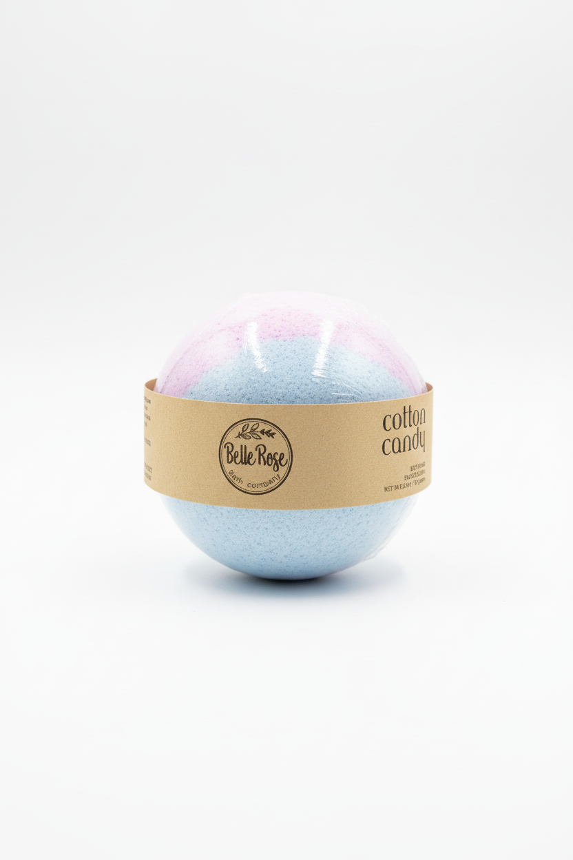 BellaRose Bath Company Bath Bomb Cotton Candy $8