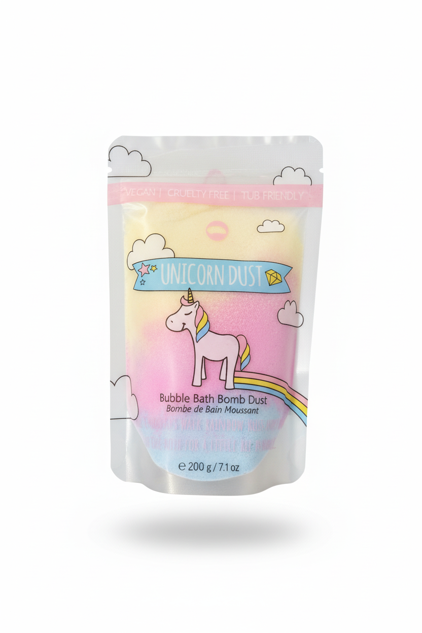 Happy Hippo Bath Bubble Bomb Dust - Unicorn $8