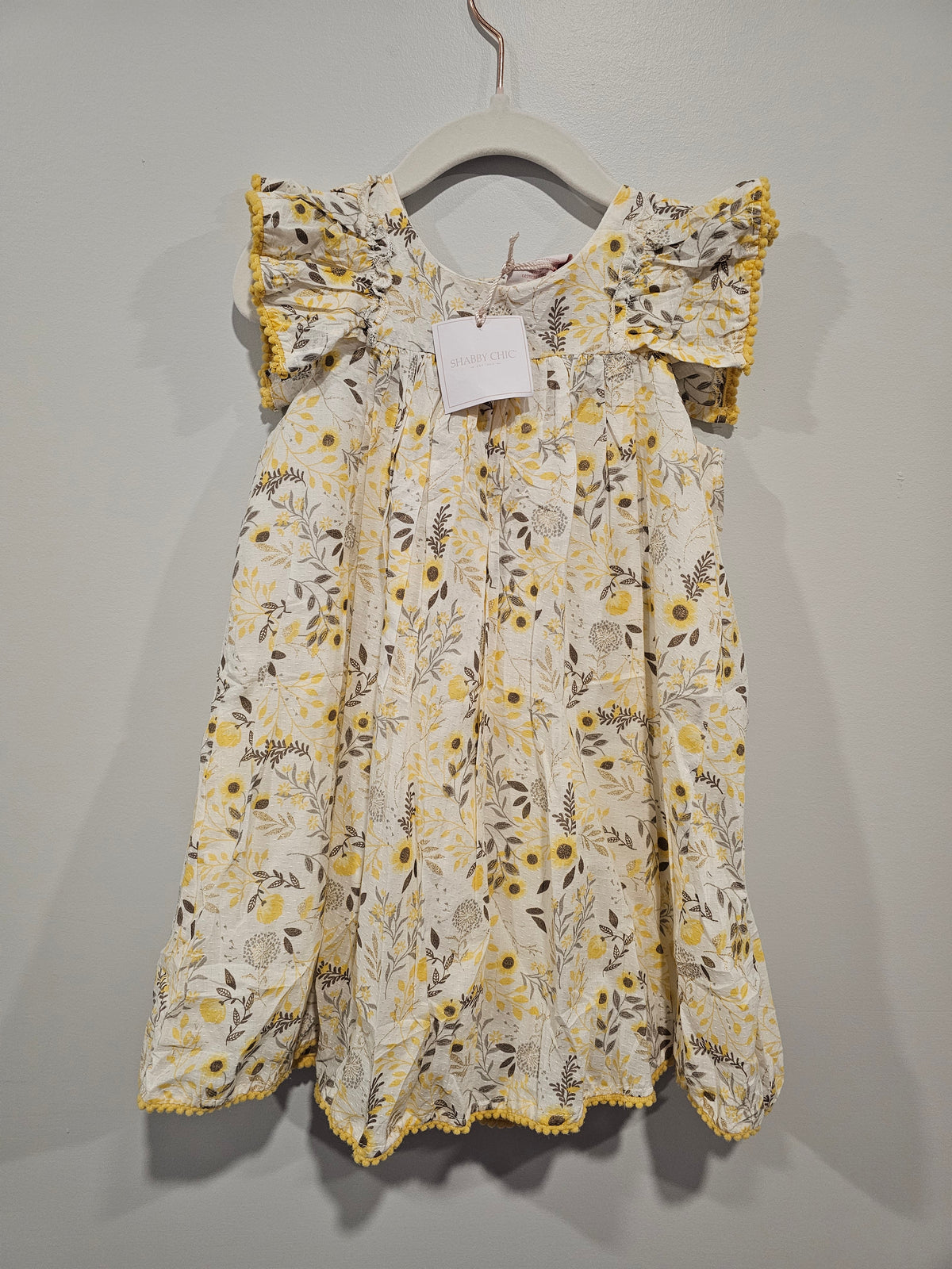 Shabby Chic Sunflower Dress Size 3T NWT