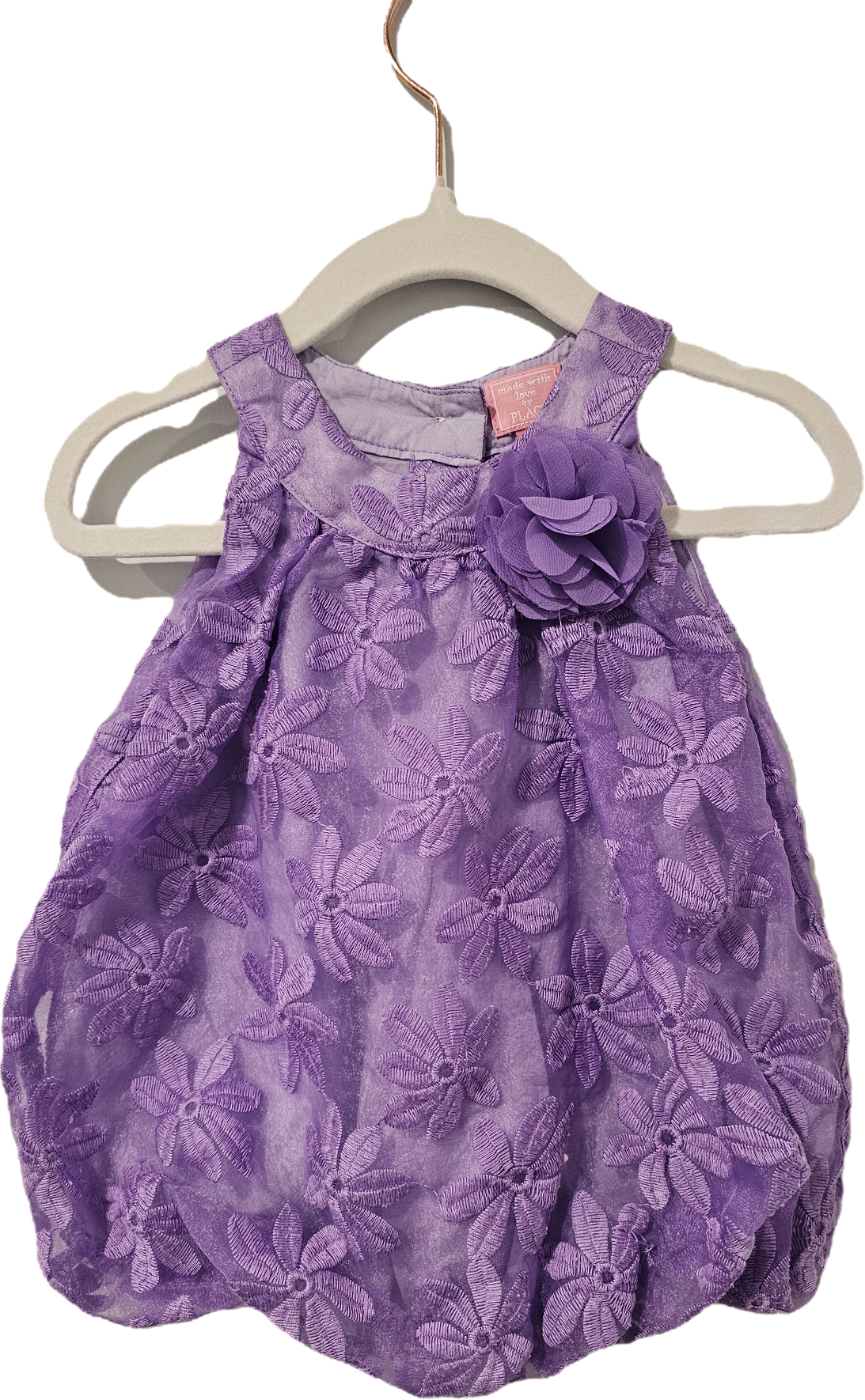 The Children's Place Purple Summer Romper 6-9m
