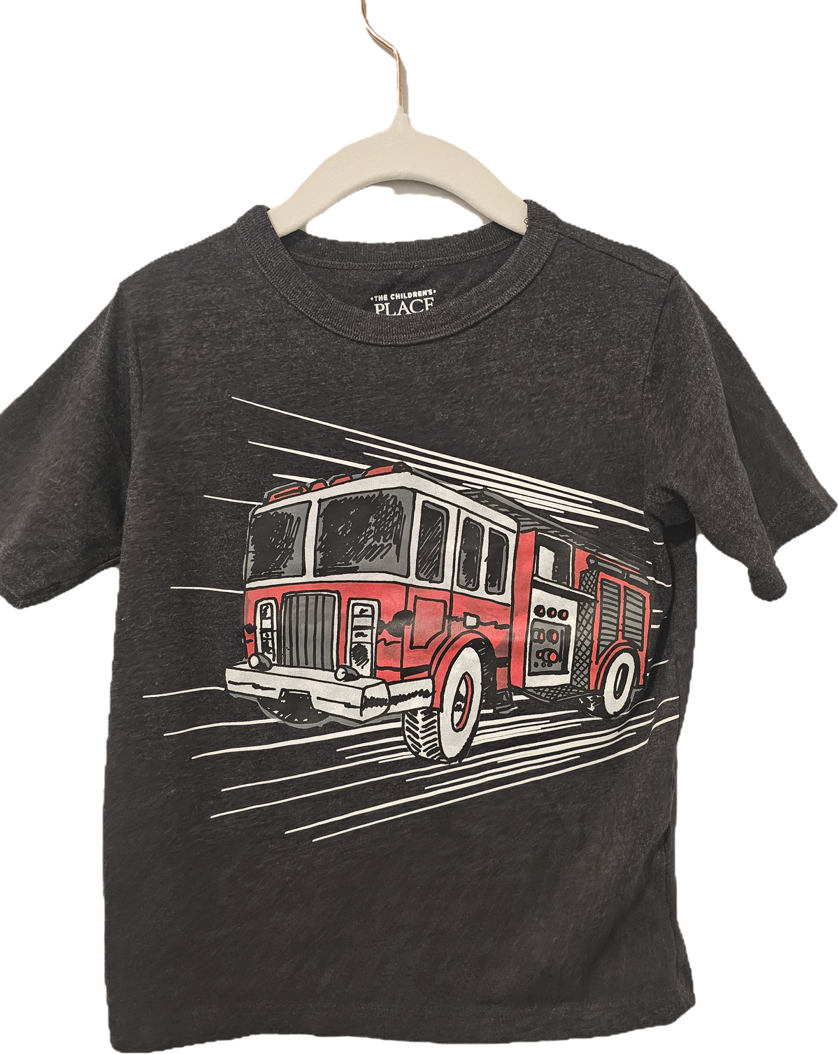 The Children's Place Firetruck T Shirt 4T