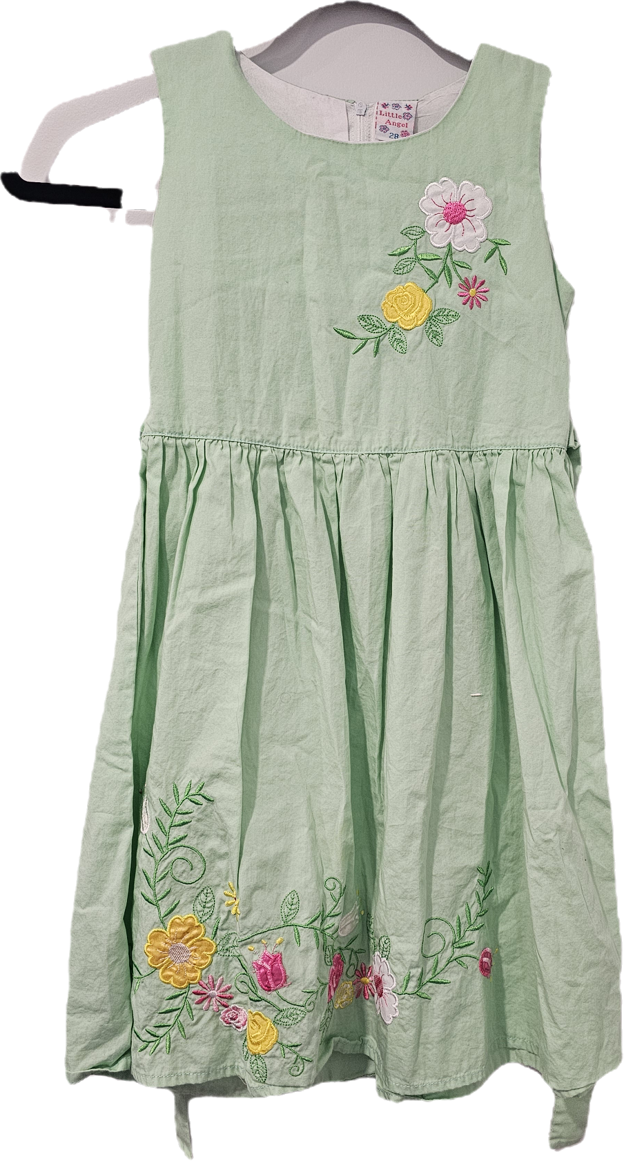 Little Angel Dress Mint Green 7