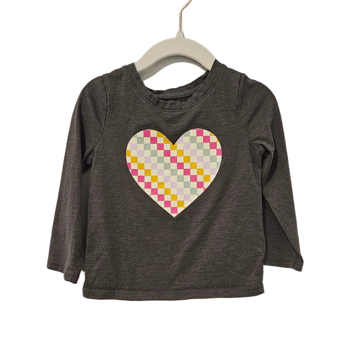Cat & Jack Heart Long Sleeved Shirt 2T