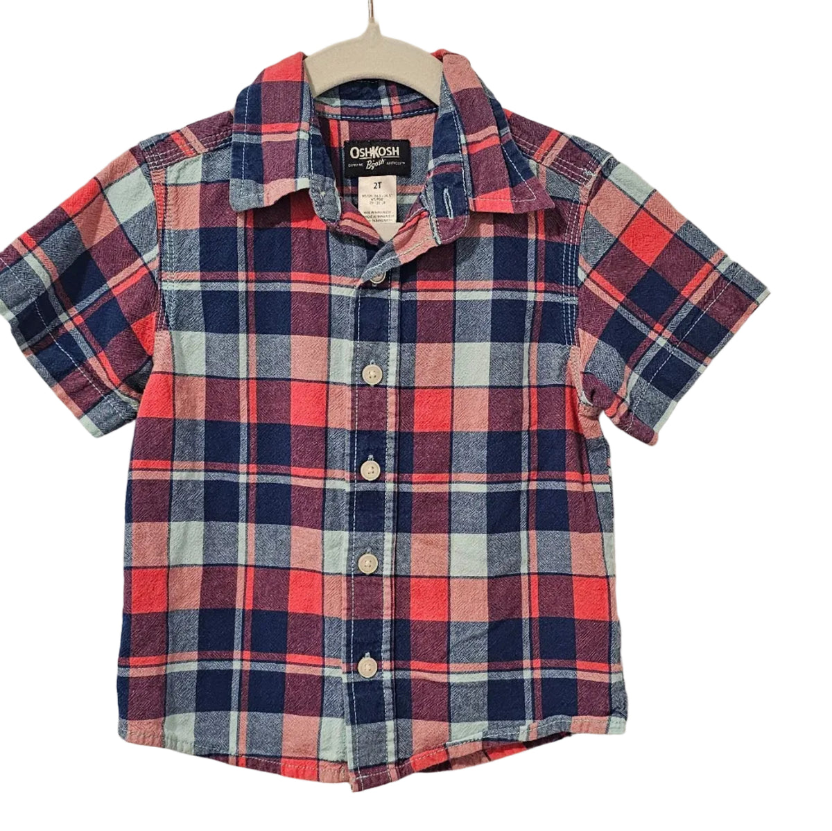 Osh Kosh B'Gosh Short Sleeved Shirt 2T