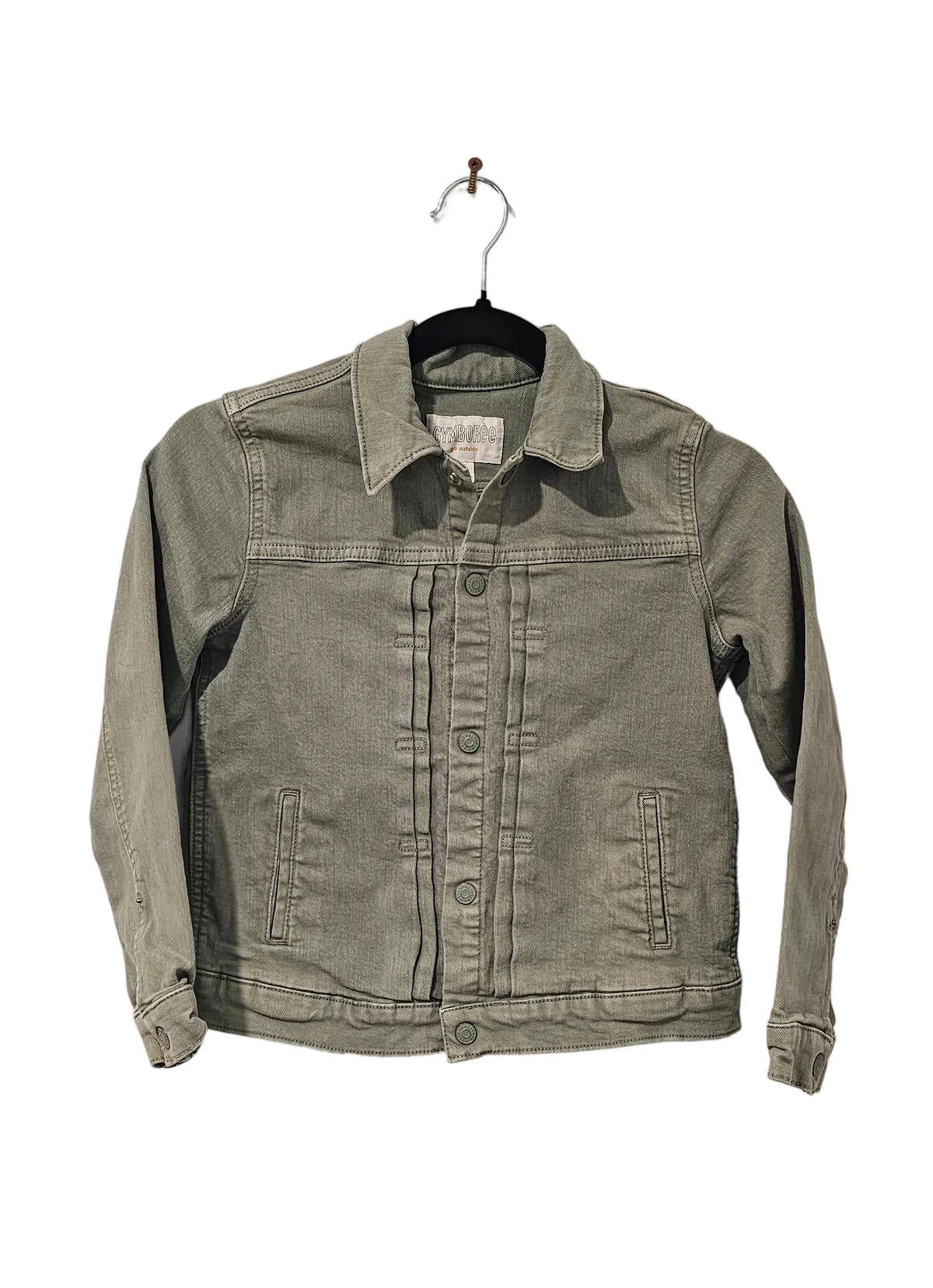 Gymboree Green Denim Jacket 7-8