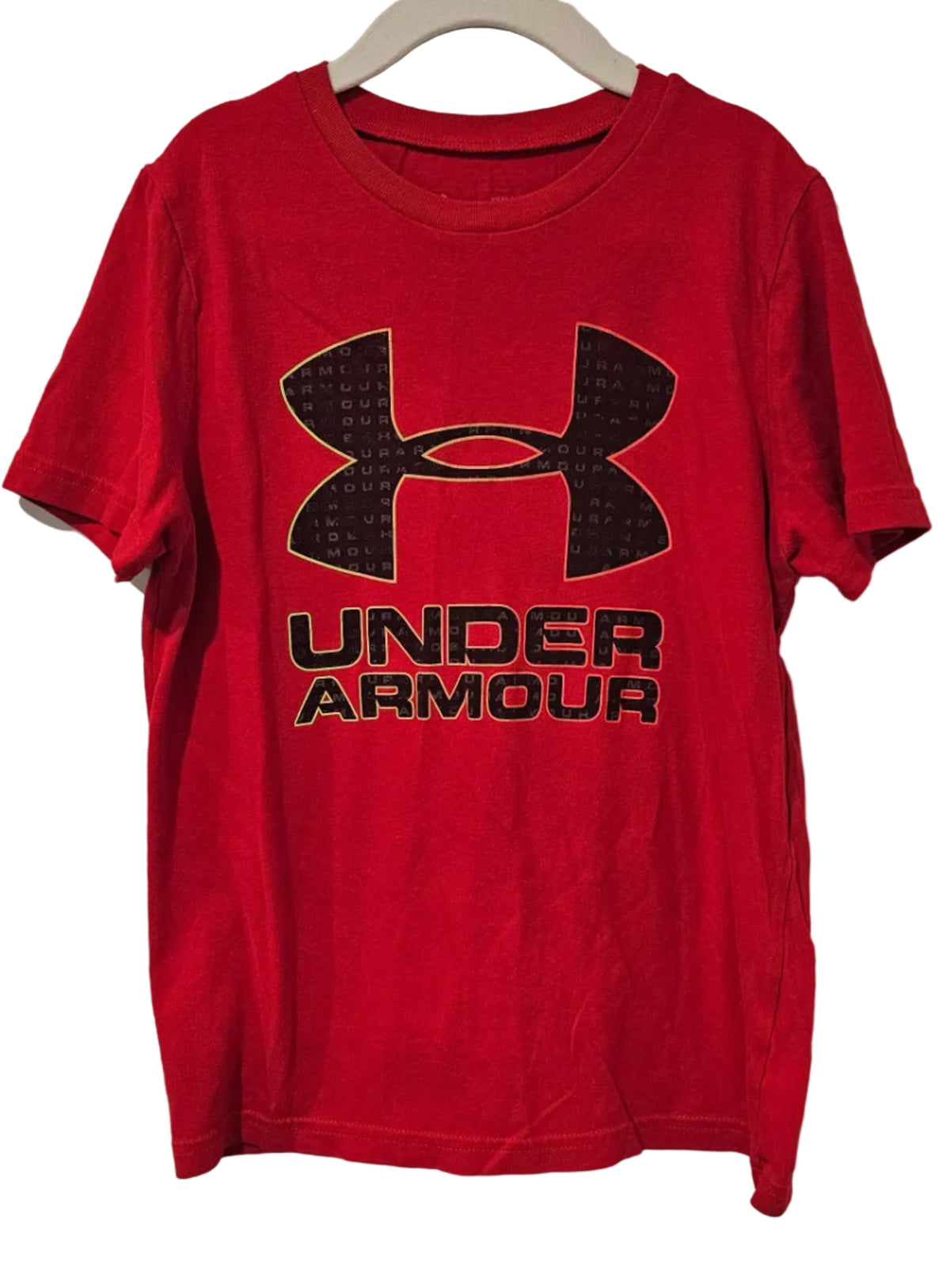 Under Armour Red T Shirt Youth Sm