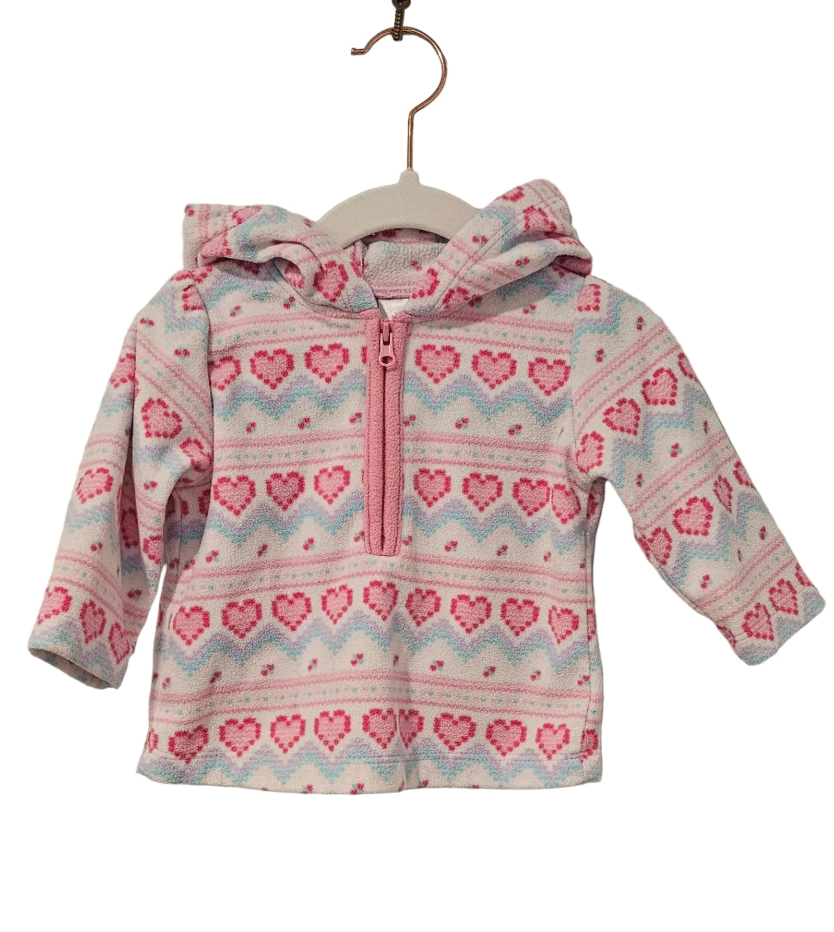 Small Wonders Fleece Pullover Hoodie 6m