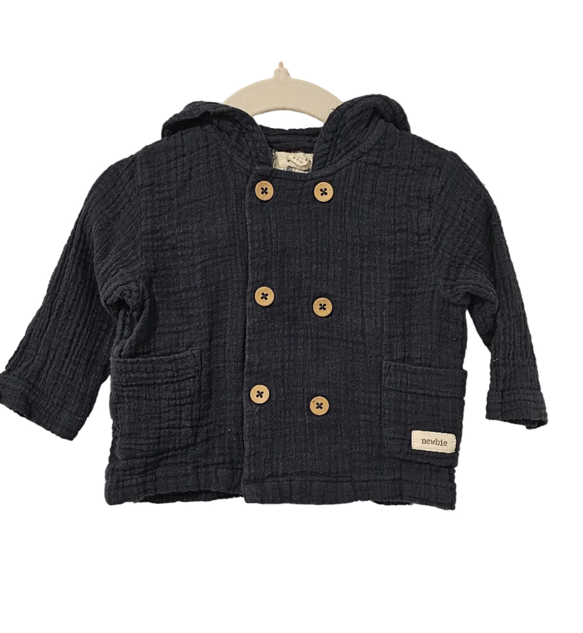 Newbie Organic Cotton Jacket 4-6m