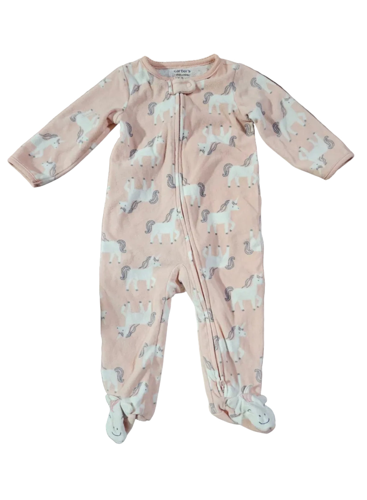 Carter's Fleece Sleeper Unicorns 6-9m