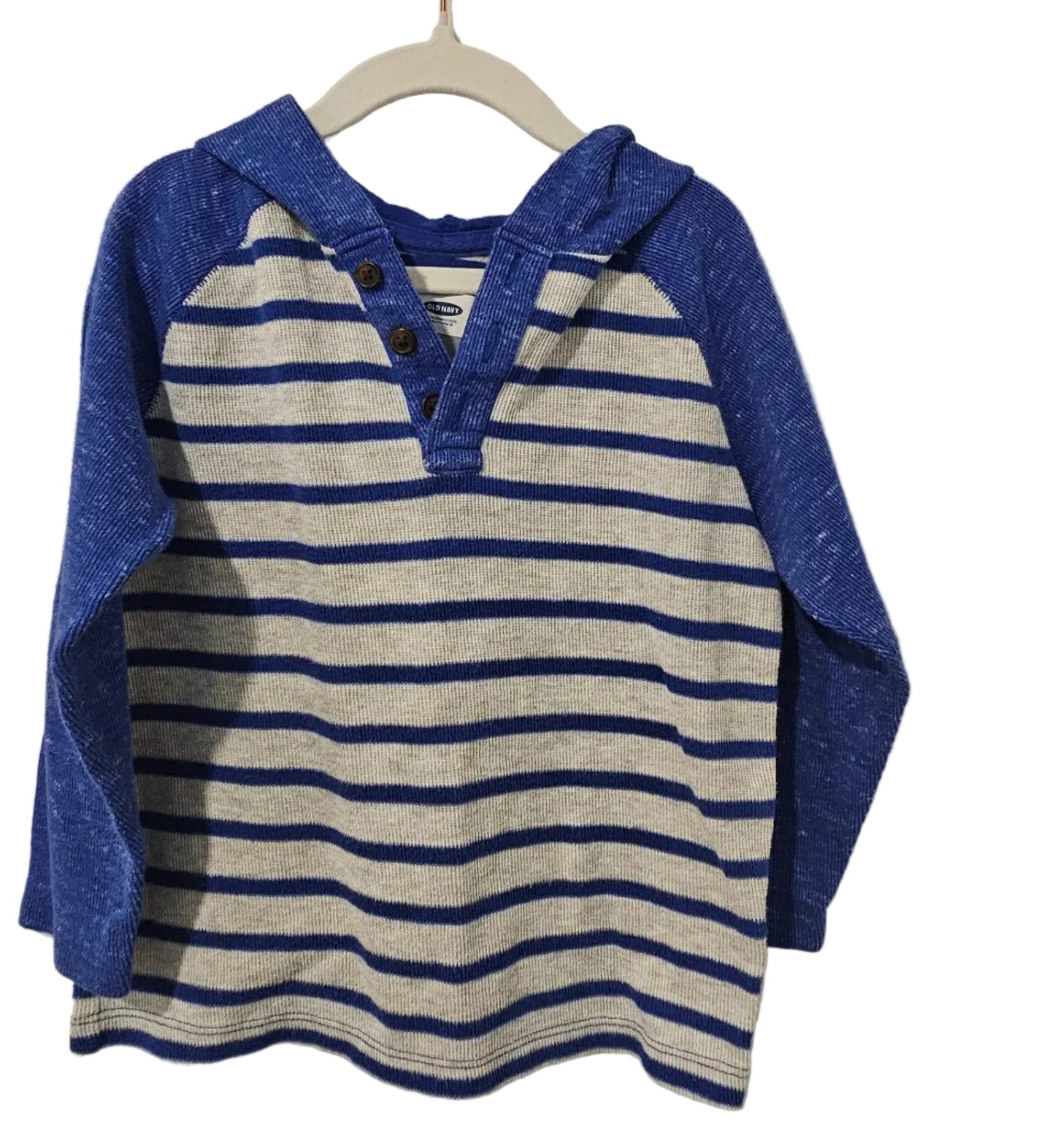Old Navy Hooded Long Sleeved Shirt 5T
