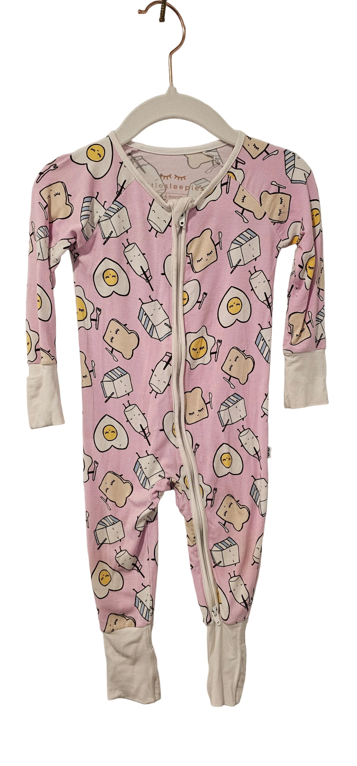 Little Sleepies Bamboo Bodysuit (Breakfast)