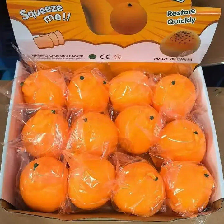 Orange Squishy 7cm – New