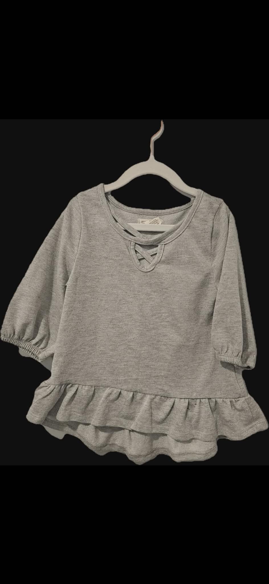 One Step Up Grey Long Sleeve 7-8