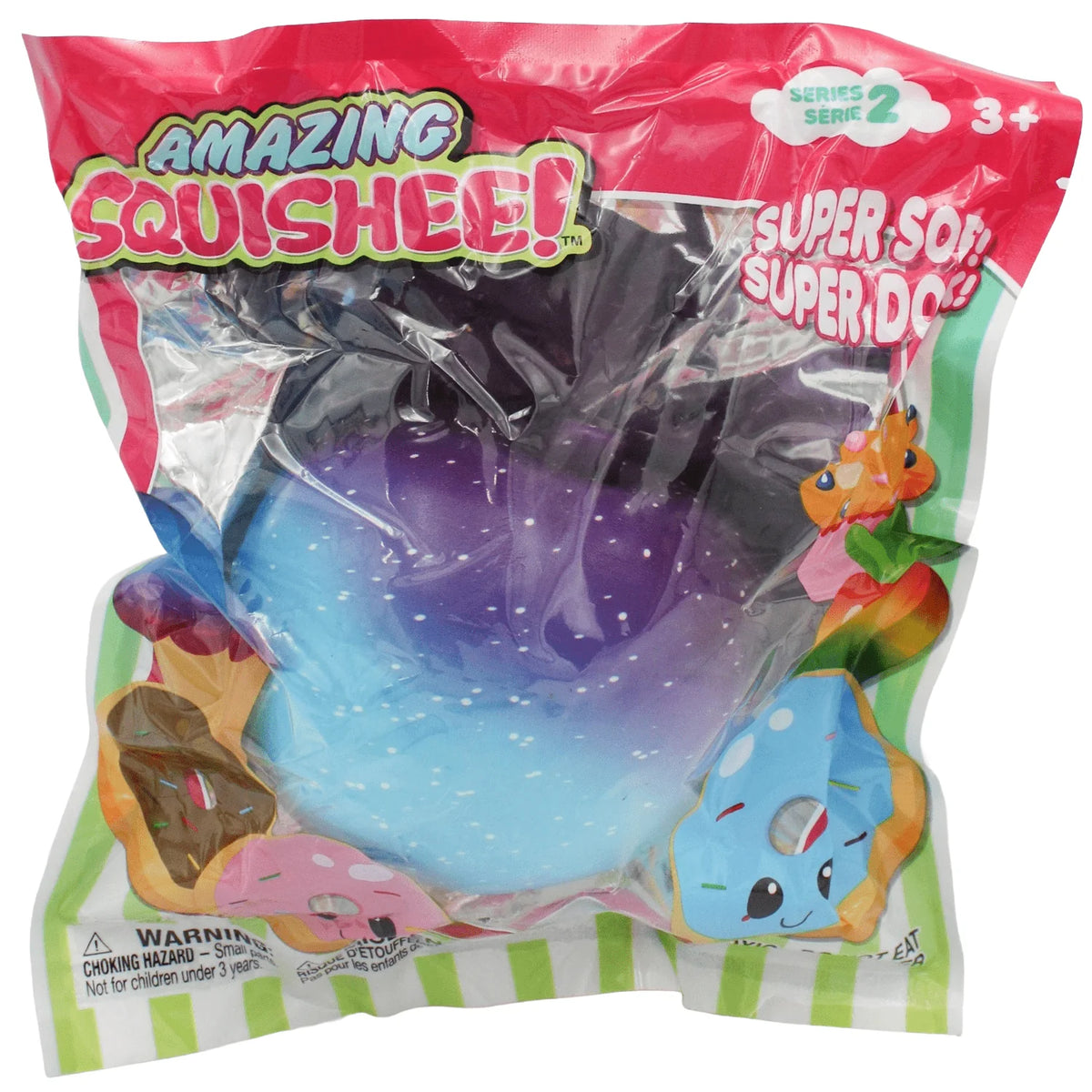 Amazing Squishee Food Series 2 Twilight Apple - Collectible Squishy Stress Toy (1pc)