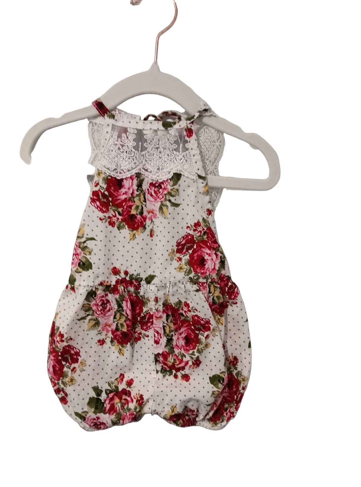 Bailie's Blossoms Summer Romper 6m