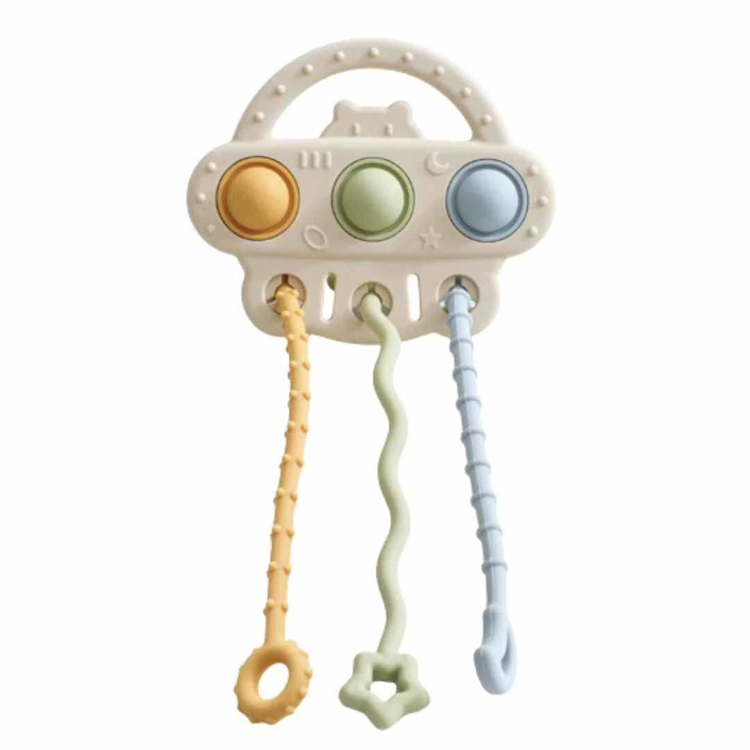 Baby Bliss Pull String Toy Spaceship