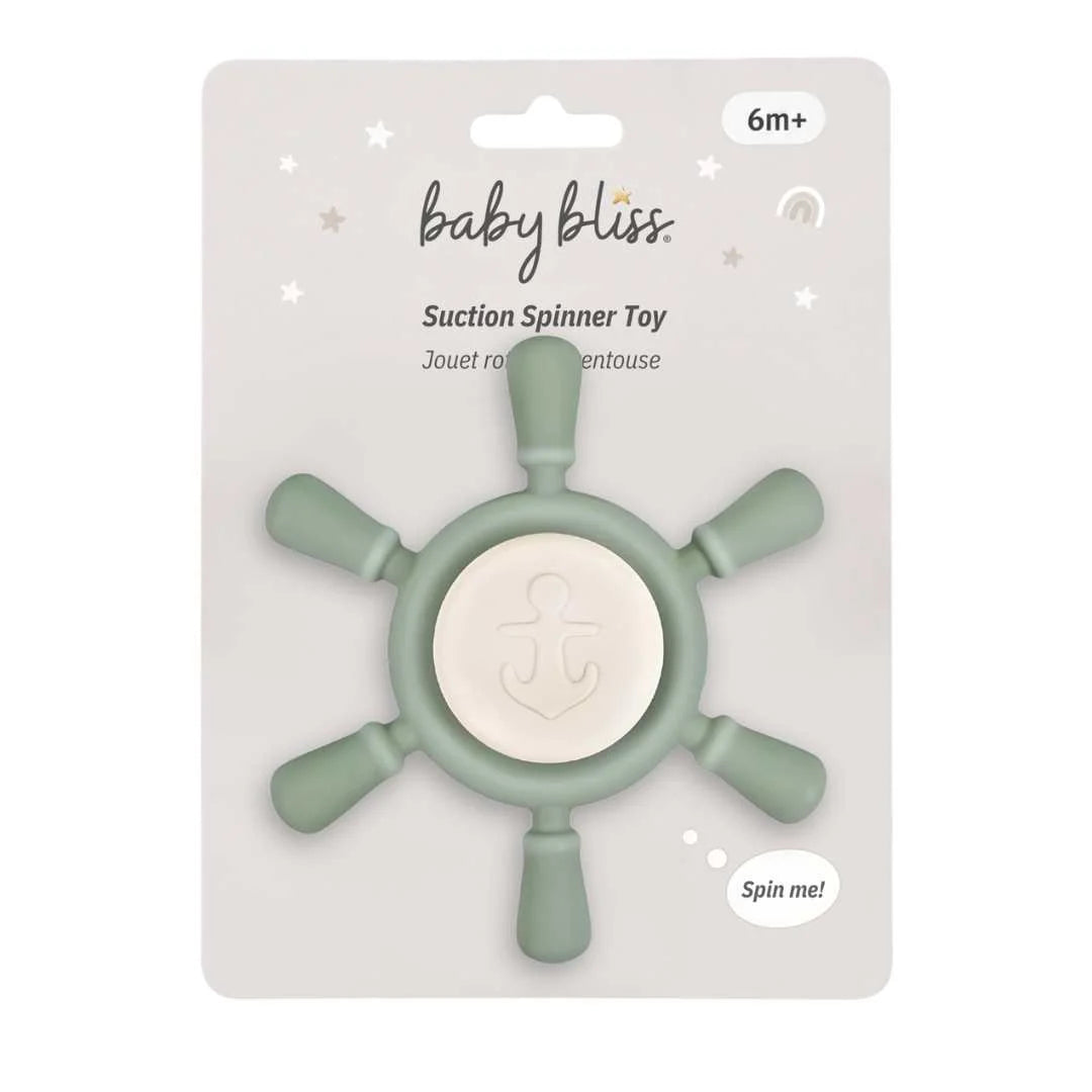 Baby Bliss Suction Spinner Toy - Ahoy