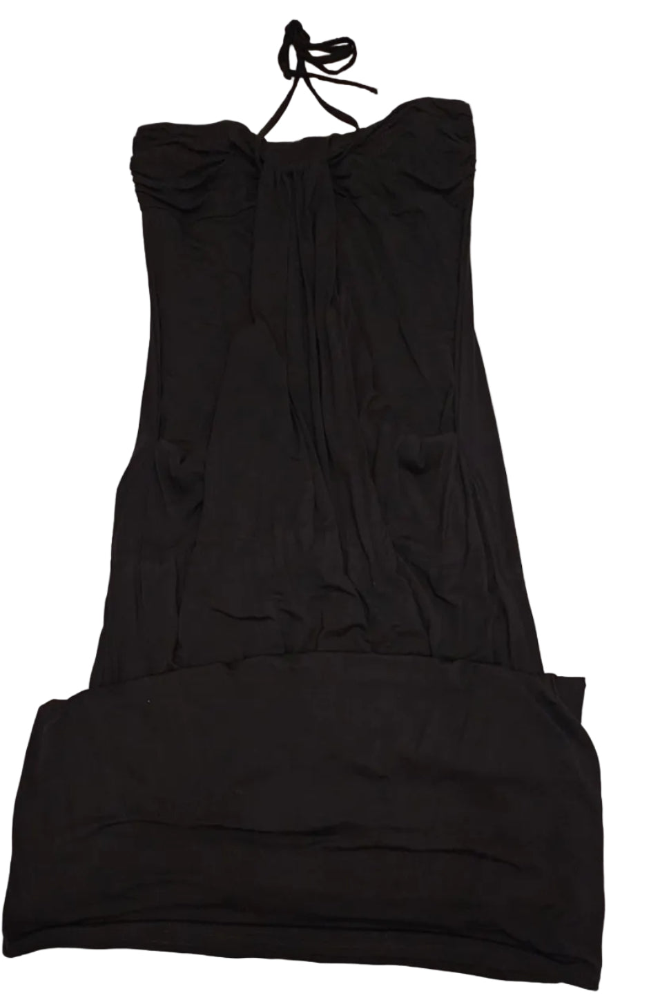 Halara Black Drawstring Waist Dress – Pre-Loved - photo 4