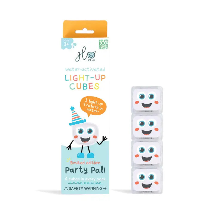 Glo Pals Light-Up Cubes – 4-Pack