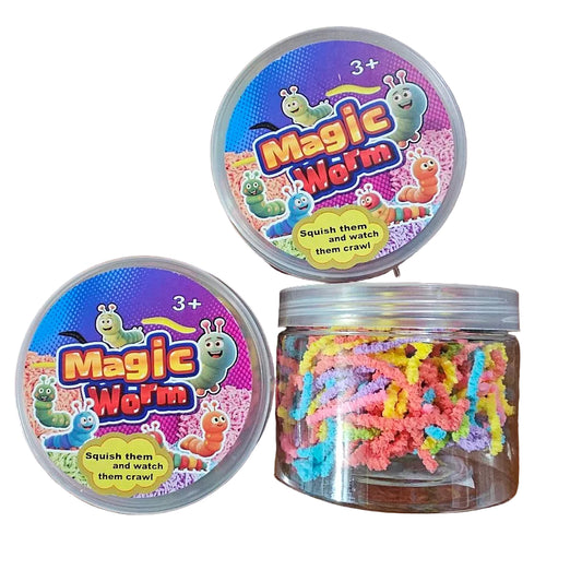 Magic Worm Squishy Worms – New - photo 1