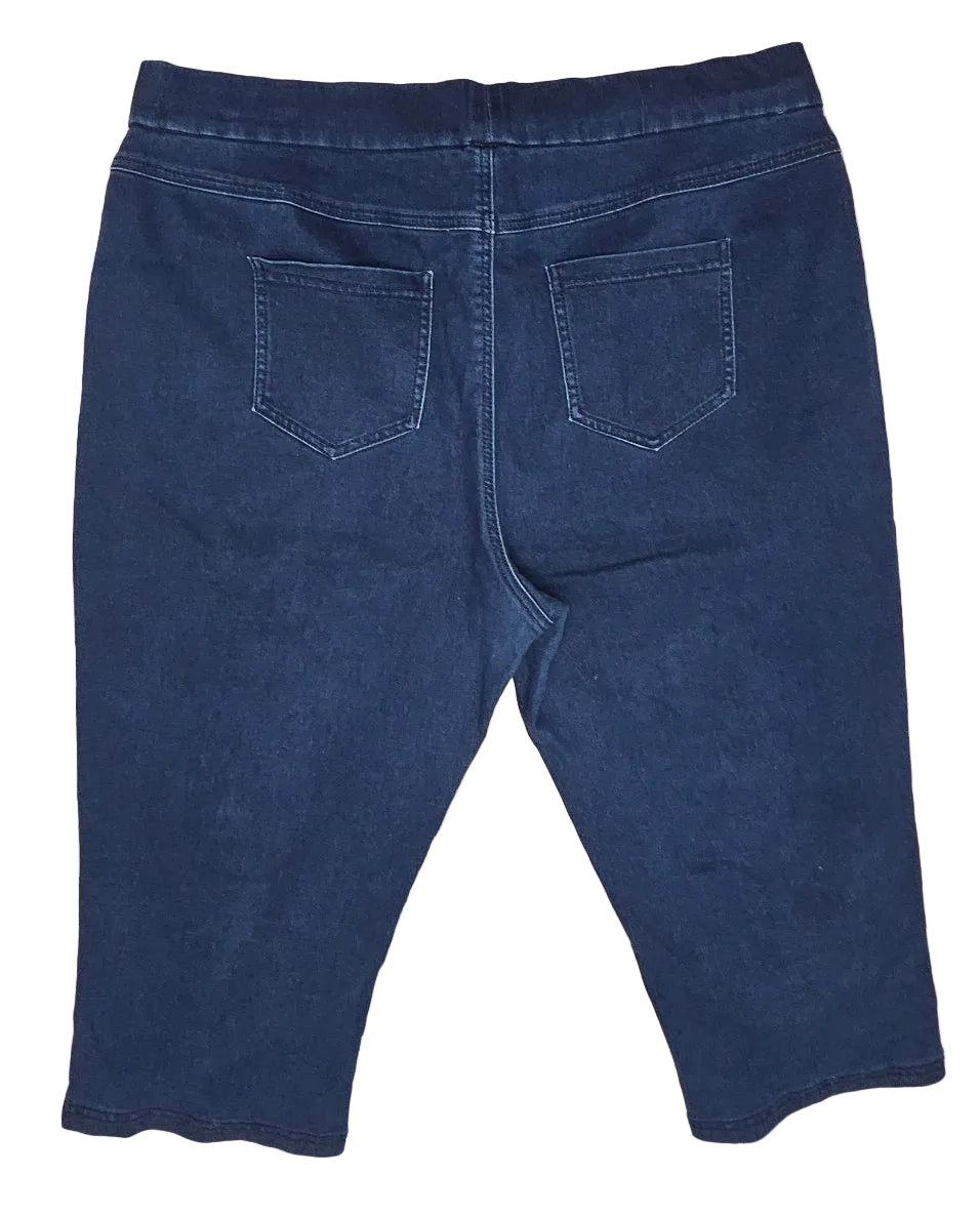 Classic Editions Dark Wash Capri Jeans XXL