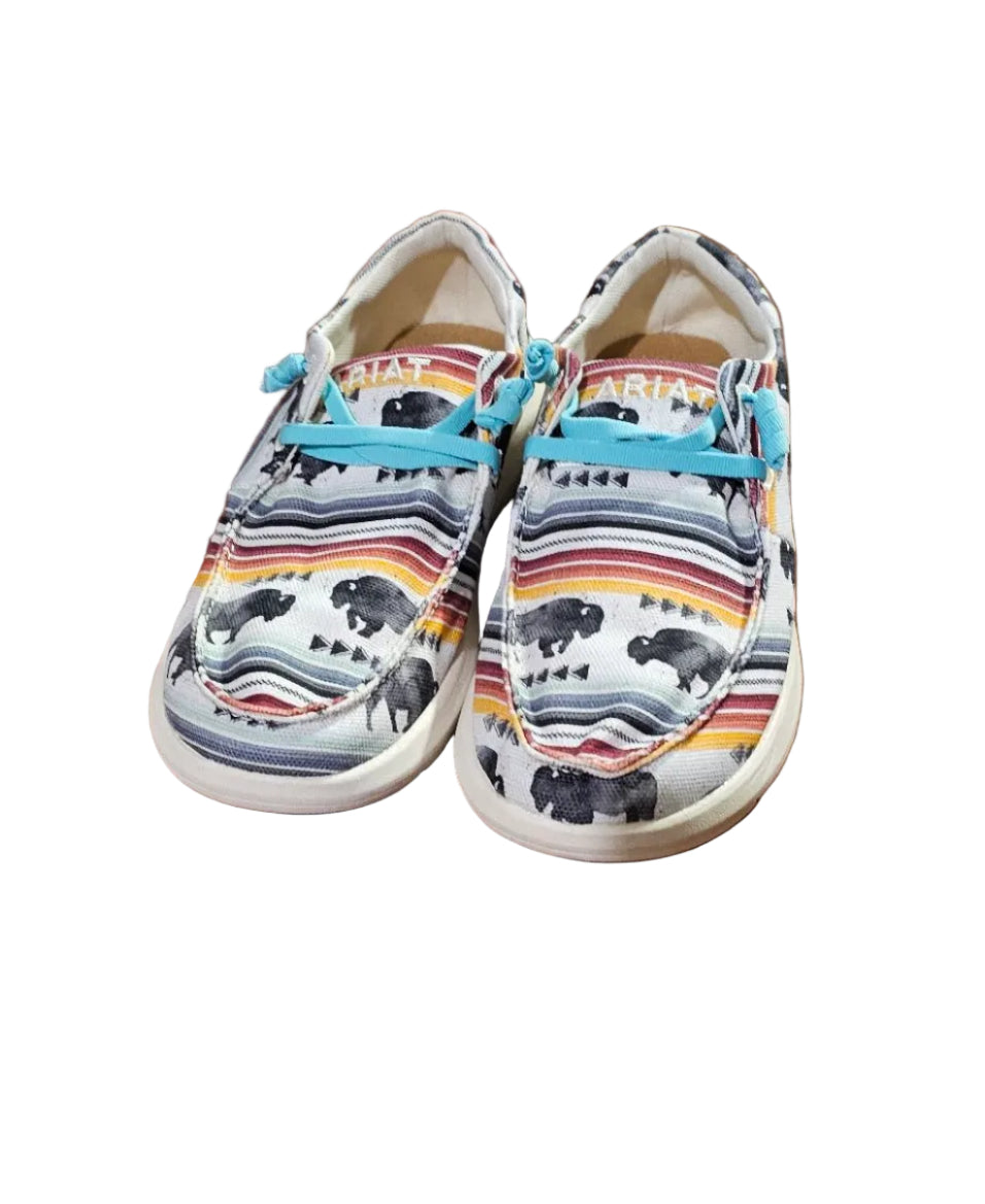 Ariat Buffalo Print Slip-On Shoes, US 7 – Pre-Loved