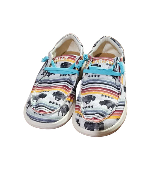 Ariat Buffalo Print Slip-On Shoes, US 7 – Pre-Loved