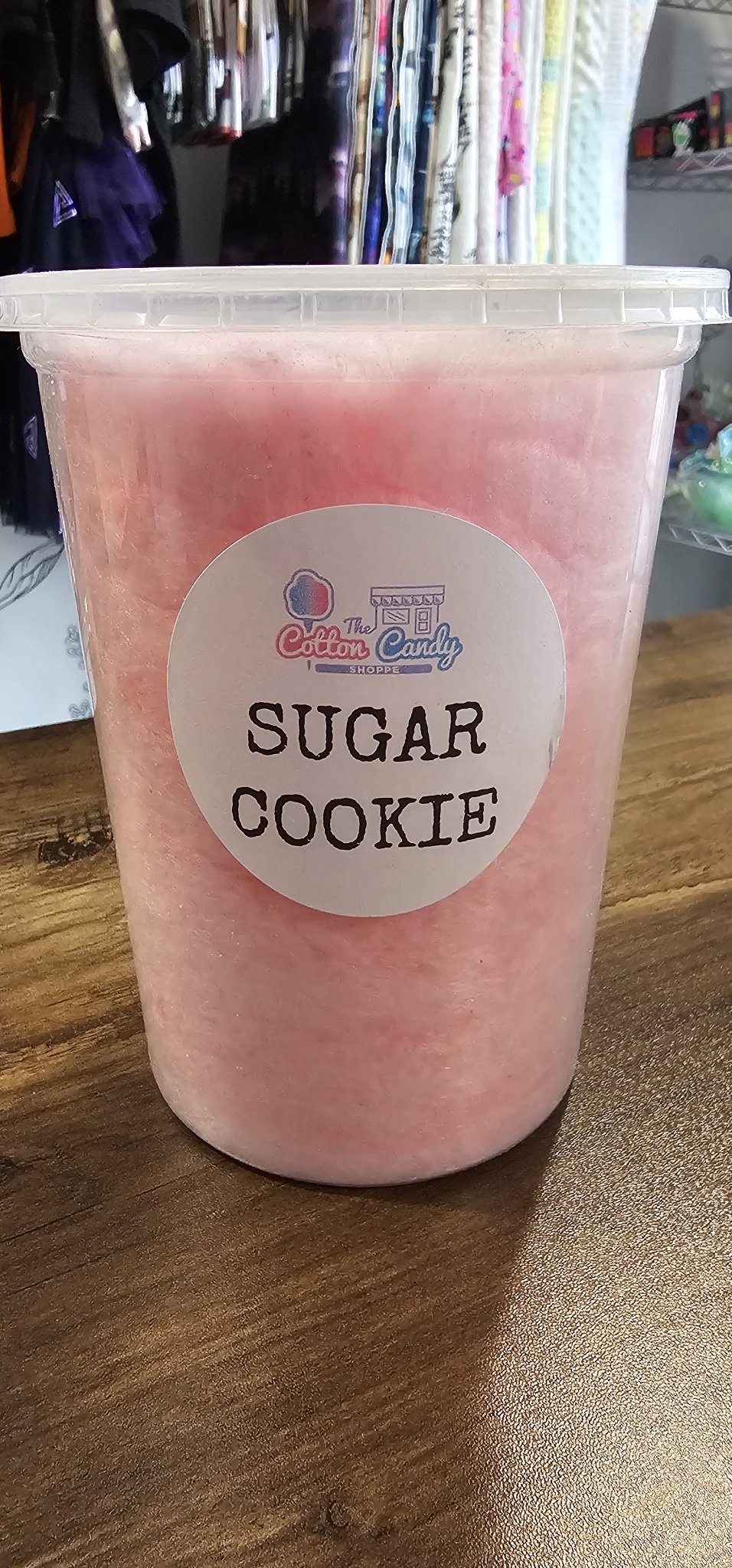 Sugar Cookie cotton candy tub