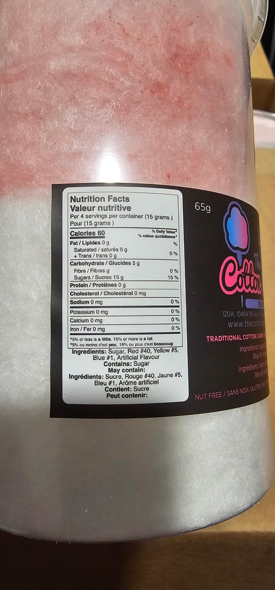 Nutrition facts