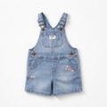 Denim Overall Shorts 2T $12.00