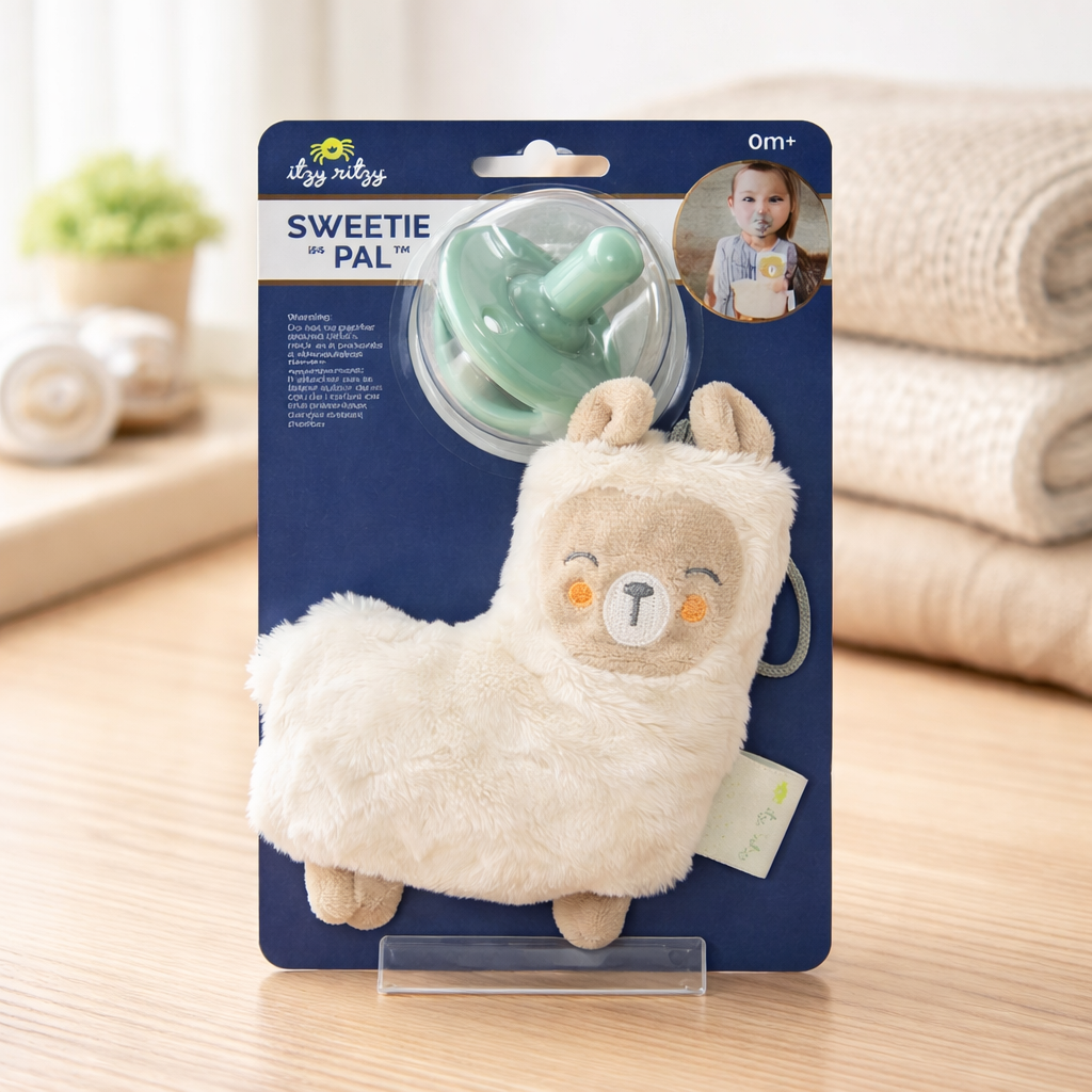 Itzy Ritzy Canada Sweetie Pal™ Plush & Pacifier $14