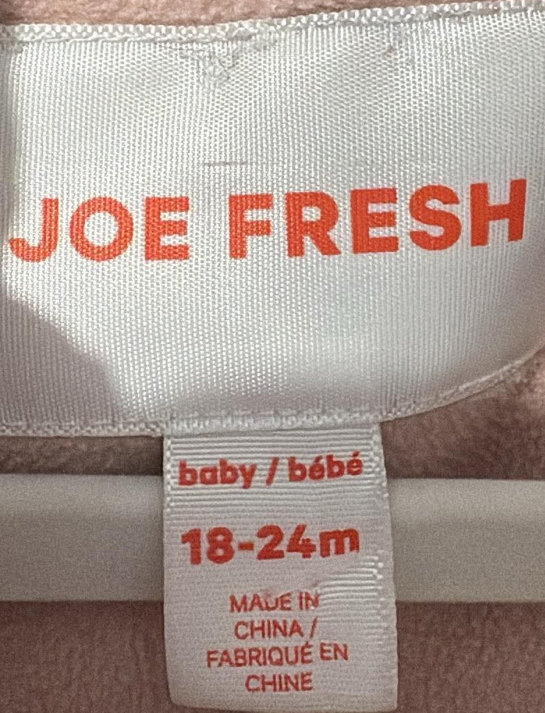 Back of Joe Fresh spotted snowsuit