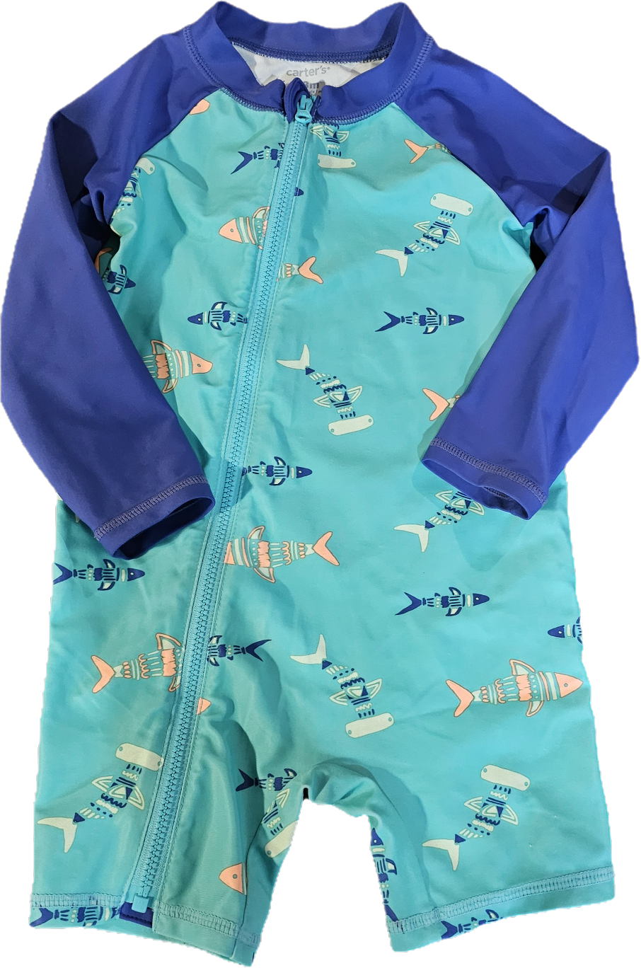 Carter's Swim Suit 18mth fish