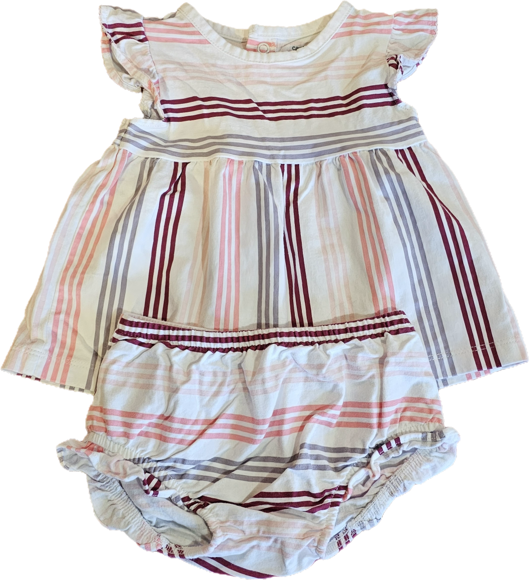 Carter's 2 Pc Summer Romper Set 12m