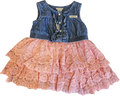 Calvin Klein Lace/Denim Dress 18mth $17.00