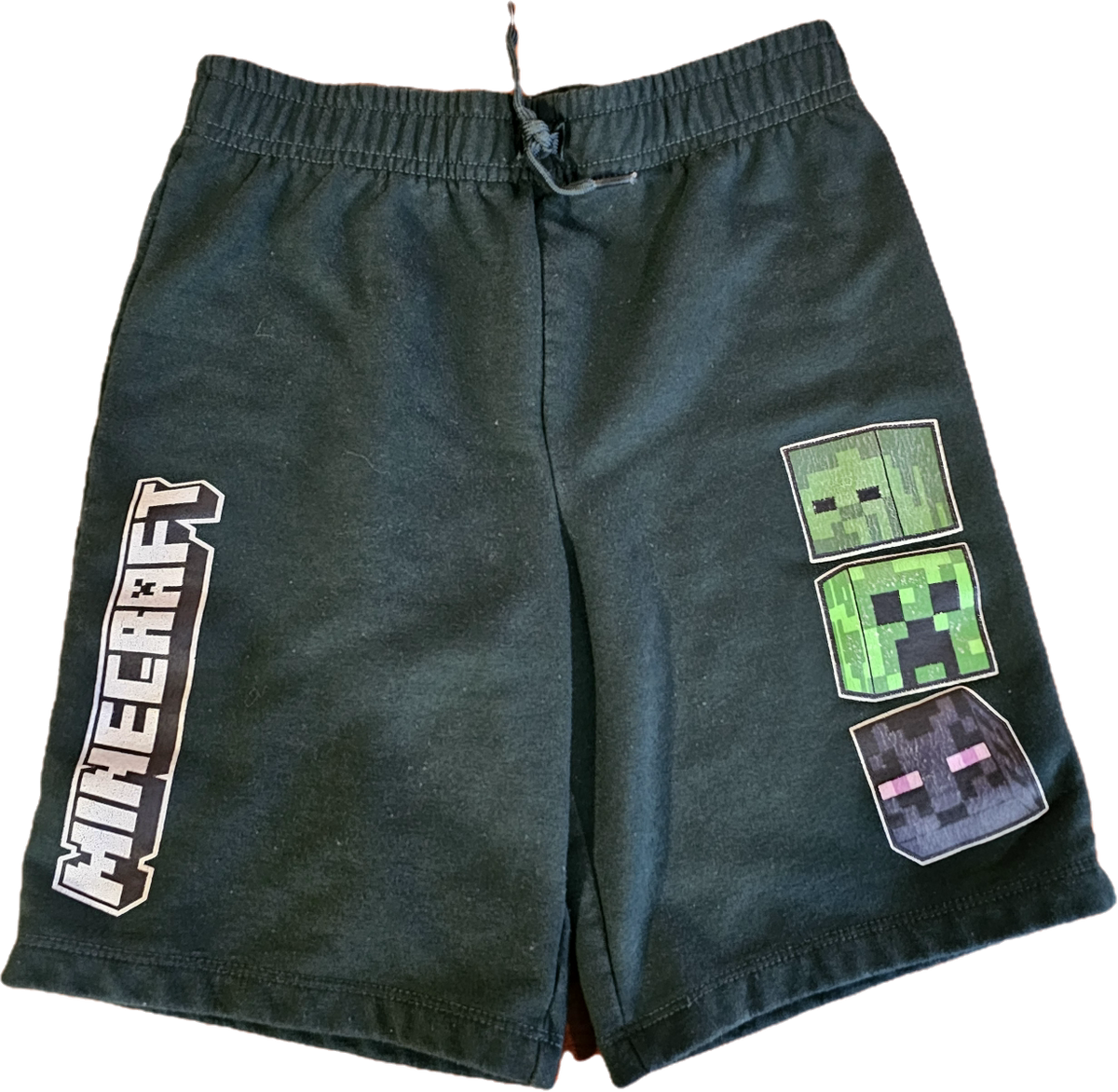 Boys Minecraft Shorts 7-8yr