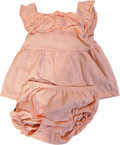Two Piece Summer Outfit Dress and Shorts