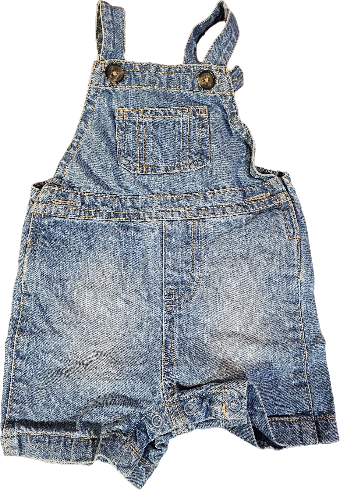 George Overall Shorts 6-12m