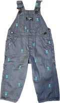 Osh Kosh Overalls Skulls 9m