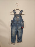 Osh Kosh Denim Overalls Size 18m