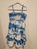 The Children's Place Sundress Bl and Wh 7-8