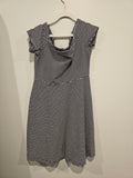Old Navy Dress Blue and White XS