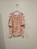 Monteau Shirt Peach Floral 8