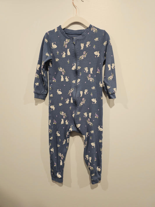 George Sleeper Blue Bunny 3t