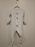 george sleeper blue with flowers 3t