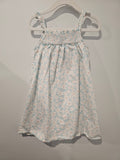 Gap Blue with white flowers Dress 5T