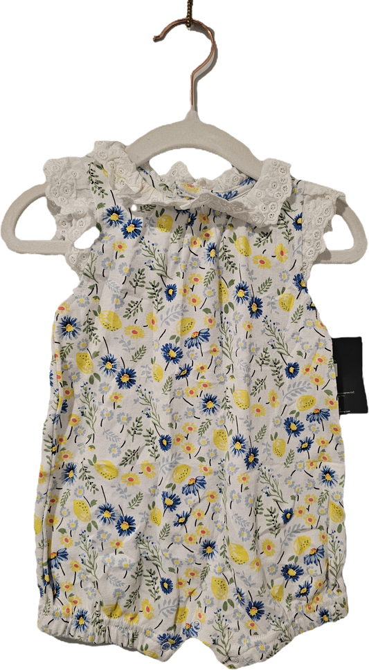 Laura Ashley Romper 6-9m