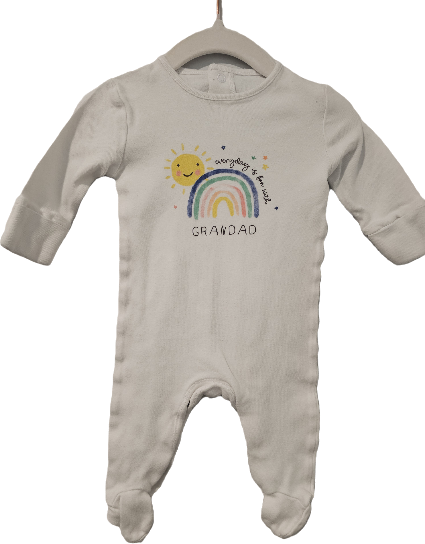 Unknown Full Piece Sleeper with Rainbow and Sun 3m