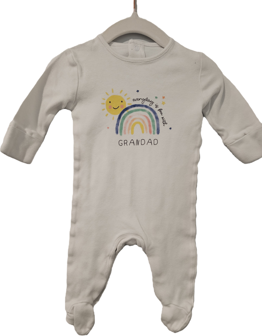Unknown Full Piece Sleeper with Rainbow and Sun 3m